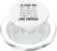 Je Peux Pas j’AI Maths Humour mathématiques Prof Geek PopSockets PopGrip pour MagSafe