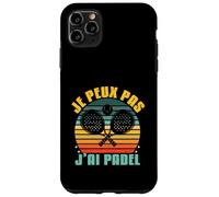 Je Peux Pas j’AI Padel Humour Sportif rétro Vintage Coque pour iPhone 11 Pro Max