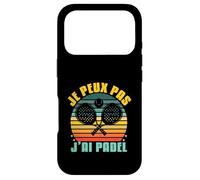 Je Peux Pas j’AI Padel Humour Sportif rétro Vintage Coque pour iPhone 17 Pro