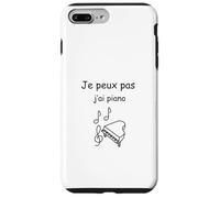 Je Peux Pas j’AI Piano Coque pour iPhone 7 Plus/8 Plus