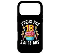 Je Peux Pas J'Ai 18 Ans Anniversaire Citation Humour Drole Coque pour iPhone 17 Pro Max