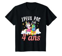 Je Peux Pas J'ai 4 Ans Cadeau Pour Célébrant D'anniversaire T-Shirt
