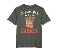 Je Peux Pas J'ai Basket Enfant Joueurs De Basket-ball Ballon T-Shirt