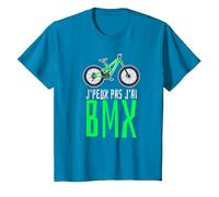 Je Peux Pas J'Ai BMX - idée Cadeau Humour drôle Cycliste T-Shirt, Enfant, Saphir, 2 Ans