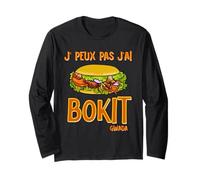 Je Peux Pas J'ai Bokit Humour Guadeloupe Manche Longue