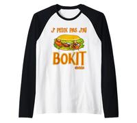 Je Peux Pas J'ai Bokit Humour Guadeloupe Manche Raglan
