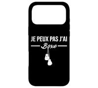 Je Peux Pas J'Ai Boxe Boxing Combat Ring De Boxe Fans Drôle Coque pour iPhone 17 Pro Max