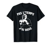 Je Peux Pas J'ai Boxe Cool Tee Shirt Ring Boxeur T-Shirt