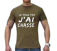 Je Peux Pas j'Ai Chasse Tshirt Chasseurs Lapin Cadeau pour Chasseurs - Tshirt Chasseurs