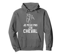 Je Peux Pas J'ai Cheval Cadeau Pour Un Amoureux Des Chevaux Sweat à Capuche