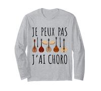 Je Peux Pas J'Ai Choro Chorinho Humour Musique Brésilienne Manche Longue