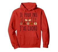 Je Peux Pas J'Ai Choro Chorinho Humour Musique Brésilienne Sweat à Capuche