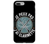 Je Peux Pas J'Ai Clarinette Notes Mélodie Coque pour iPhone 7 Plus/8 Plus