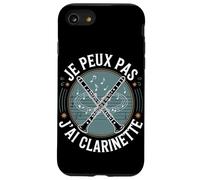 Je Peux Pas J'Ai Clarinette Notes Mélodie Coque pour iPhone SE (2020) / 7/8