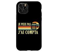 Je Peux Pas J'Ai comptabilité compta Comptable Humour Coque pour iPhone 11 Pro