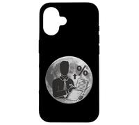 Je Peux Pas J'Ai comptabilité compta Comptable Lune Coque pour iPhone 16