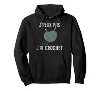 Je Peux Pas J'Ai Crochet, Couture Sweat à Capuche