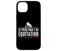 Je Peux Pas J'Ai équitation Cheval Chevaux Chevalier Drôle Coque pour iPhone 14 Plus