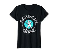 Je Peux Pas J'Ai Escrime - Escrimeur T-Shirt Graphique avec Valeur