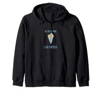 Je Peux Pas J'Ai Frites Sweat à Capuche