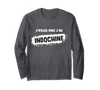 Je Peux Pas J'ai Indochine Homme Femme Enfant Manche Longue