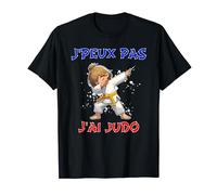 Je Peux Pas J'Ai Judo Judoka Enfant Fille Ceinture Jaune T-Shirt