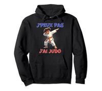 Je Peux Pas J'Ai Judo Judoka Enfant Fille Ceinture Orange Sweat à Capuche