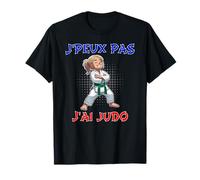 Je Peux Pas J'Ai Judo Judoka Enfant Fille Ceinture Verte T-Shirt
