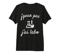 Je Peux Pas J'Ai labo Laboratoire Science Recherche thèse T-Shirt Haut de Gamme