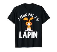 Je Peux Pas J'Ai Lapin - Propriétaire De Lapin Cadeaux T-Shirt Graphique avec Valeur