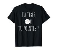 Je Peux Pas J'ai Les Boules Joueur Pétanque M'appelle Humour T-Shirt