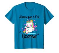 Je peux pas j'ai Licorne. Idée drôle & kawaii, fille et mère T-Shirt