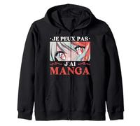 Je Peux Pas J'Ai Manga Otaku Anime Cadeau Anime Manga Sweat à Capuche