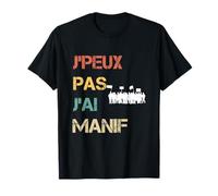Je peux pas j'ai manif vintage drôle T-Shirt