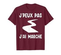 Je Peux Pas J'ai Marche Marcheur Cadeau T-Shirt