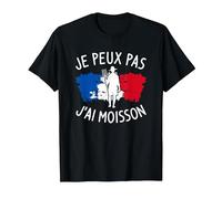 Je Peux Pas J'Ai Moisson Agriculteur Agricole T-Shirt, Homme, Noir, 6XL