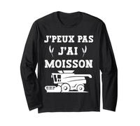 Je Peux Pas J'Ai moisson Cadeau Agriculteur Homme Papa drôle Manche Longue