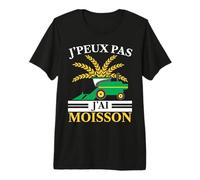 Je Peux Pas J'Ai Moisson Tracteur Cadeau Agriculteur T-Shirt Haut de Gamme