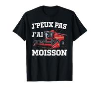 Je Peux Pas J'Ai Moisson Tracteur Idée Cadeau Agriculteur T-Shirt