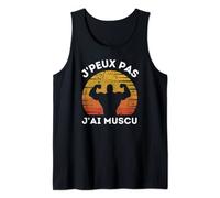 Je Peux Pas J'Ai Muscu Tee Musculation Cadeau De Culturiste Débardeur