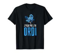Je Peux Pas J'ai Ordinateur Humour Gamer pc ordi cadeau T-Shirt