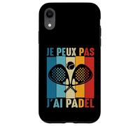 Je Peux Pas J'Ai Padel Padeliste Joueur De Padel Fans Humour Coque pour iPhone XR
