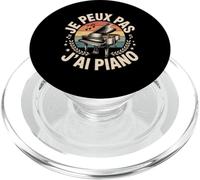 Je Peux Pas J'Ai Piano Amour Mélodie Notes PopSockets PopGrip pour MagSafe