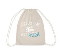 Je Peux Pas J'ai Piscine Cadeau Natation Nageur Sac À Dos Cordon