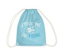 Je Peux Pas J'ai Piscine Cadeau Natation Nageur Sac À Dos Cordon