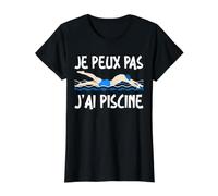 Je Peux Pas J'Ai Piscine Natation Nager Cadeau De Nageur T-Shirt Graphique avec Valeur