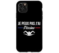 Je Peux Pas J'Ai Piscine Natation Nageur Nager Humour Coque pour iPhone 11 Pro Max