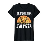 Je Peux Pas J'Ai Pizza Humour Cadeau Amateur De Pizza T-Shirt Graphique avec Valeur