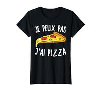 Je Peux Pas J'Ai Pizza Humour Cadeau Amateur De Pizza T-Shirt Graphique avec Valeur