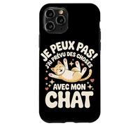 Je Peux Pas J'ai Prévu Des Choses Avec Mon Chat Coque pour iPhone 11 Pro